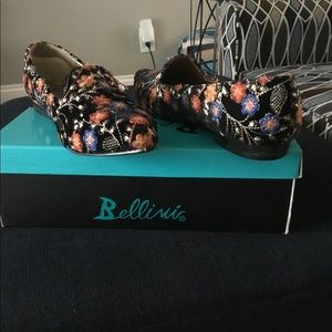 Bellini Velvet Flats